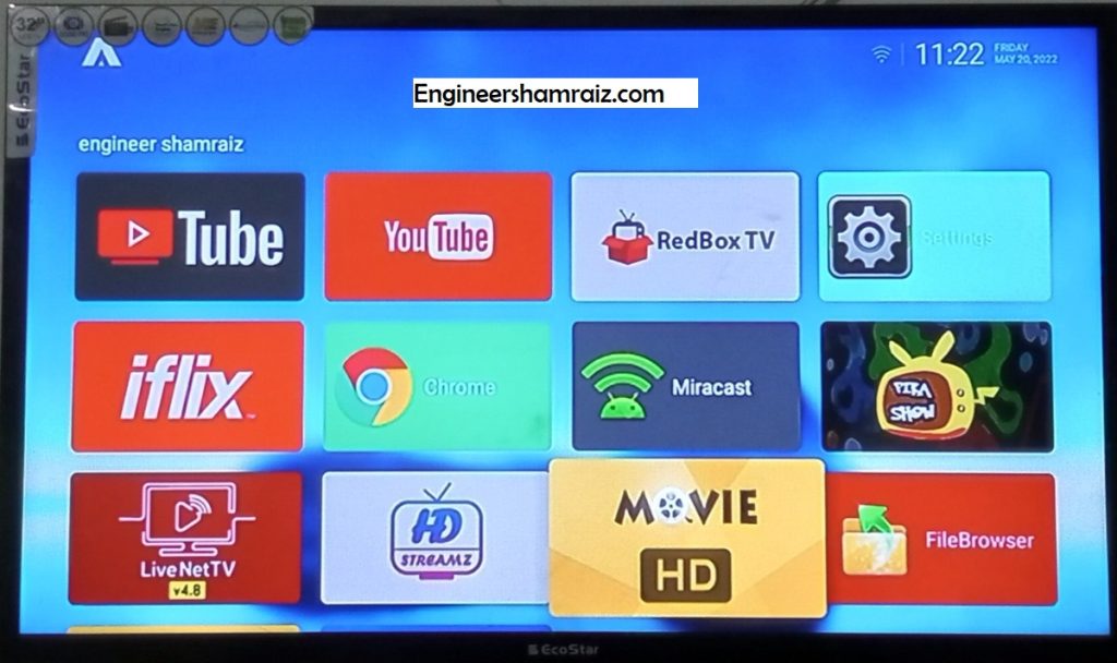 convert ptcl smart tv box into android box